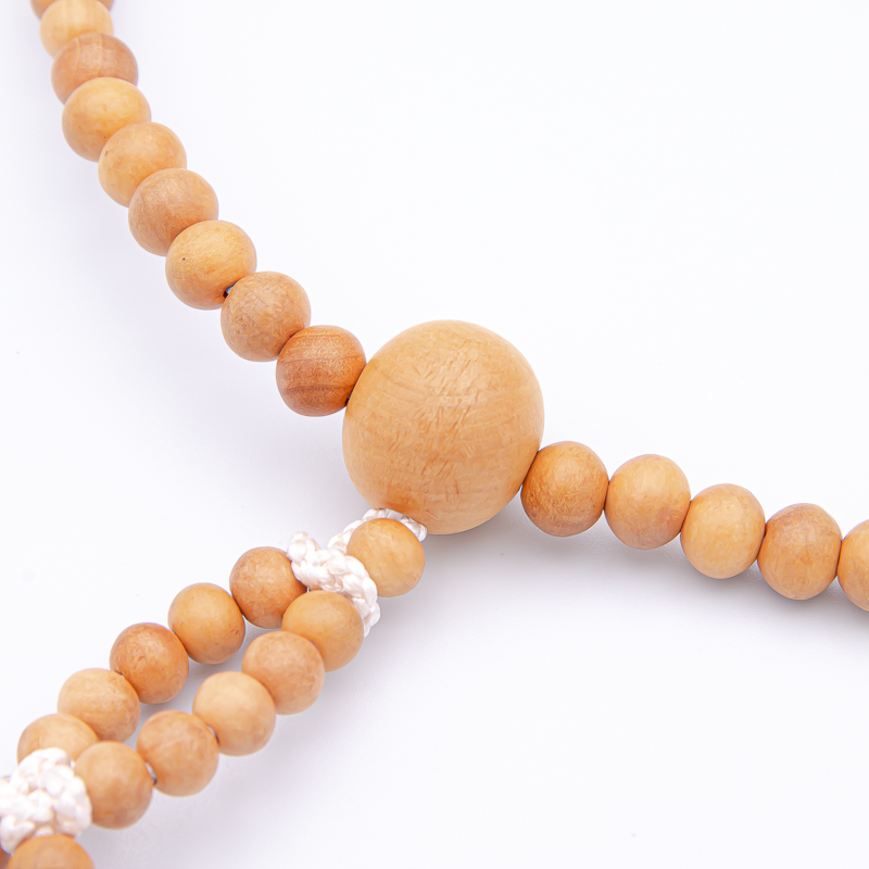 柘 数珠 尺寸（大・男性向け） 木 カガリ梵天 創価学会念珠 | 【公式